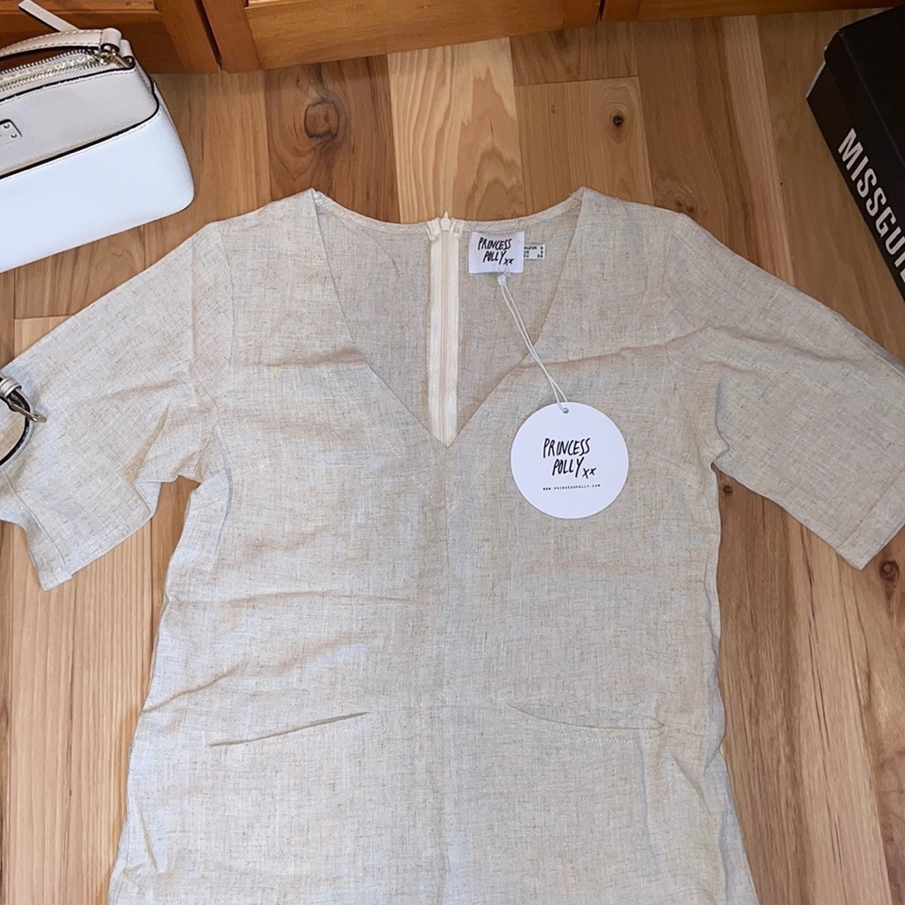 Princess polly linen romper